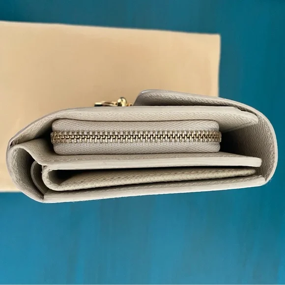 Louis Vuitton PF Joey Damier Azur Compact Wallet N60030 - Picture 9 of 12